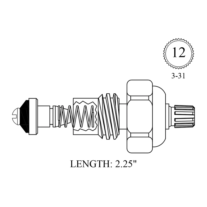 Fisher LF462211 Replacement Stem Unit
