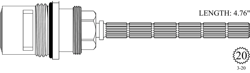 Waterworks 409941 Replacement Ceramic Disc Unit