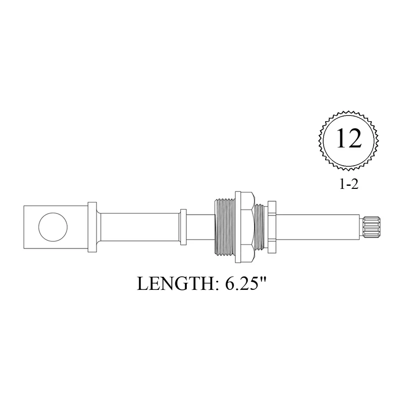Crane 438400 Replacement Diverter Stem