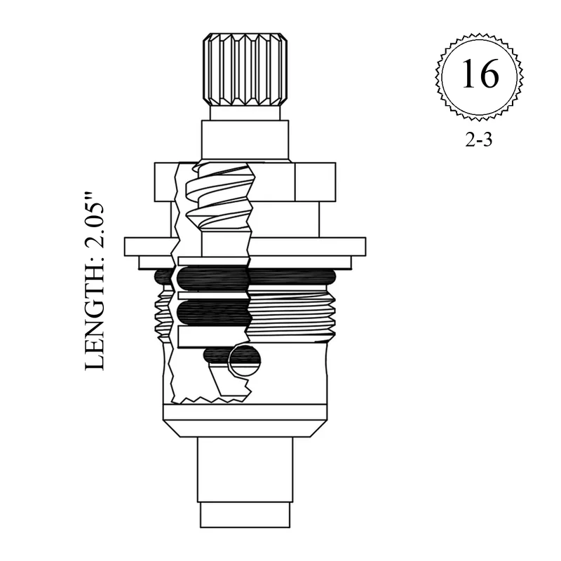 Sayco LF452361 Replacement Stem Unit
