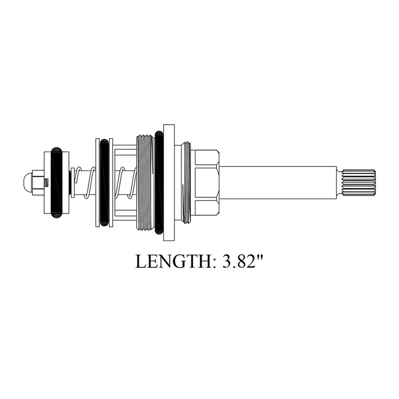 Dornbracht 431630 Replacement Diverter Stem