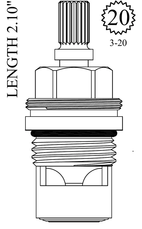 P0418 Replacement Ceramic Disc Unit