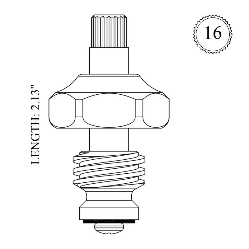 Central Brass SU-1855 Replacement Stem Unit