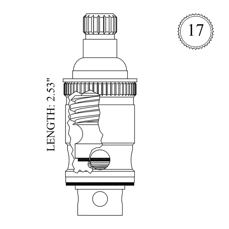 Water Saver BNV100AC-RH Replacement Stem Unit