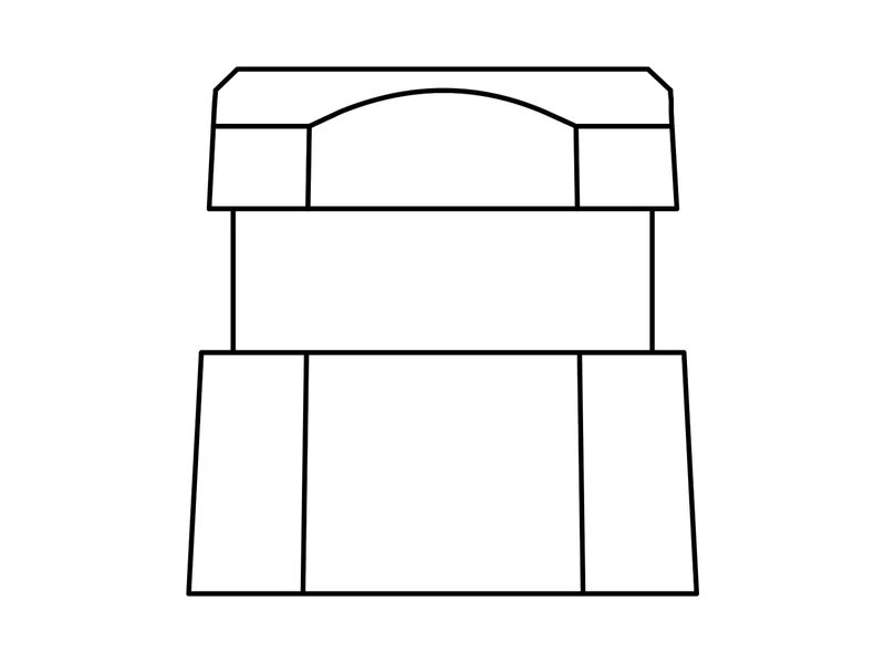 Chicago Faucets 116780 Replacement Handle Adapter