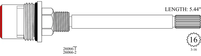 26066-1 Replacement Ceramic Disc Unit