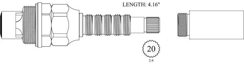 Broadway Collection 404621 Replacement Ceramic Disc Unit