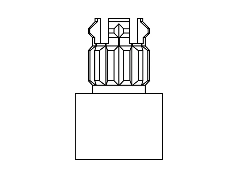 Artistic Brass 103150 Replacement Handle Adapter