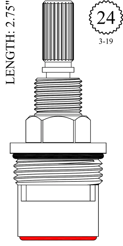 401491 Replacement Ceramic Disc Unit