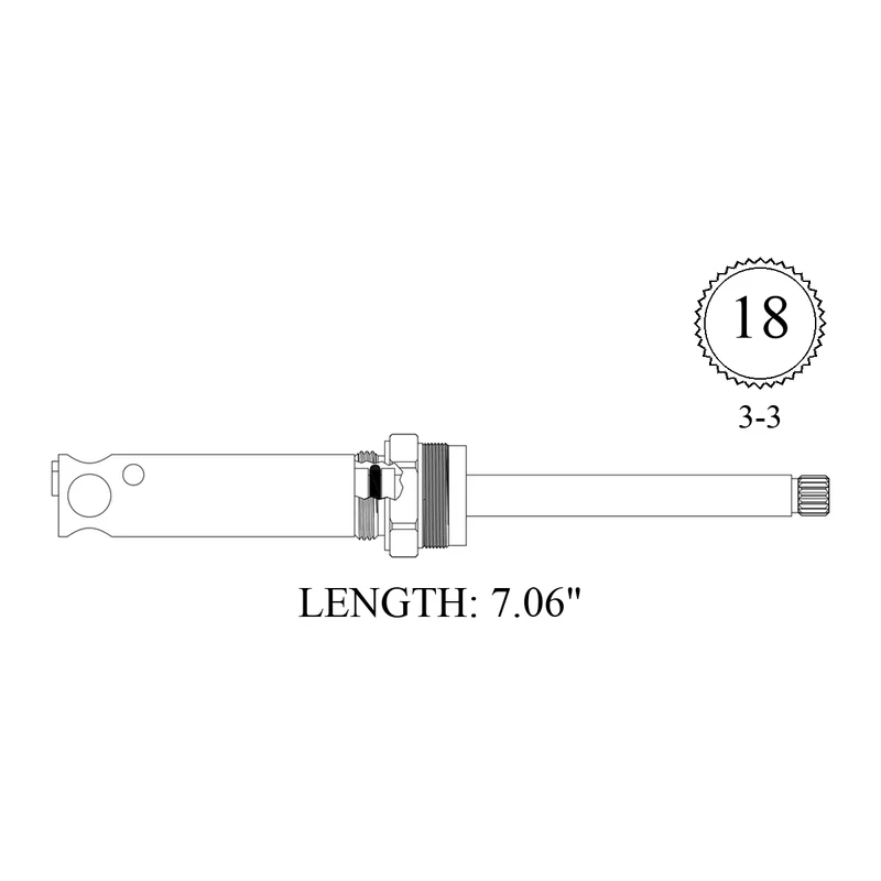Indiana Brass 439520 Replacement Diverter Stem