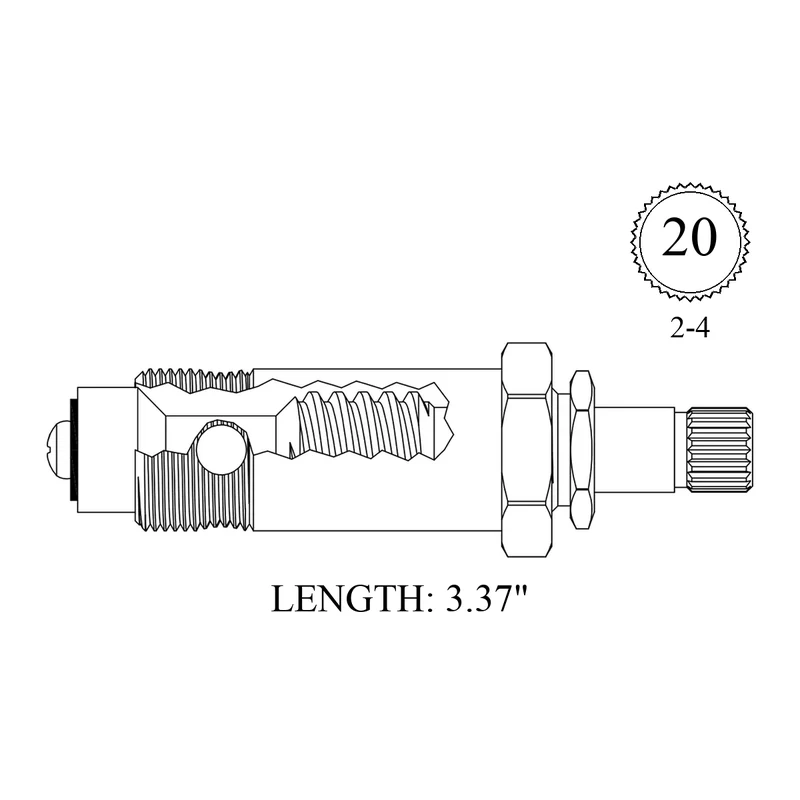 Speakman 03-0335 Replacement Diverter Stem