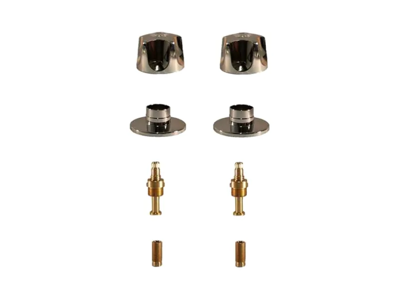 2-Valve Rebuild Kit for American Brass, Knob Handles with LF464001 Stems