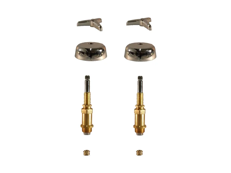 2-Valve Rebuild Kit for American Standard, Cross Handles with 412301 Stems