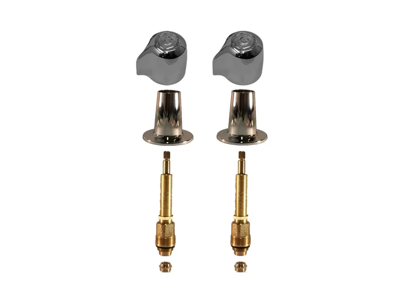 2-Valve Rebuild Kit for Gerber, Knob Handles with GE20778B Stems