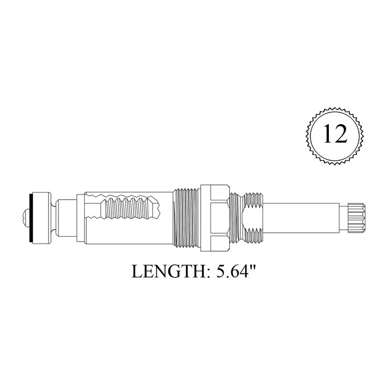 Crane FB7673 RH Replacement Stem Unit