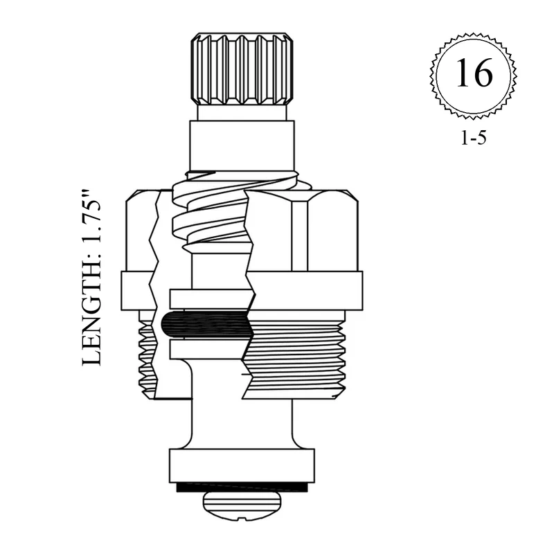 Sterling Faucet A8062 Replacement Stem Unit