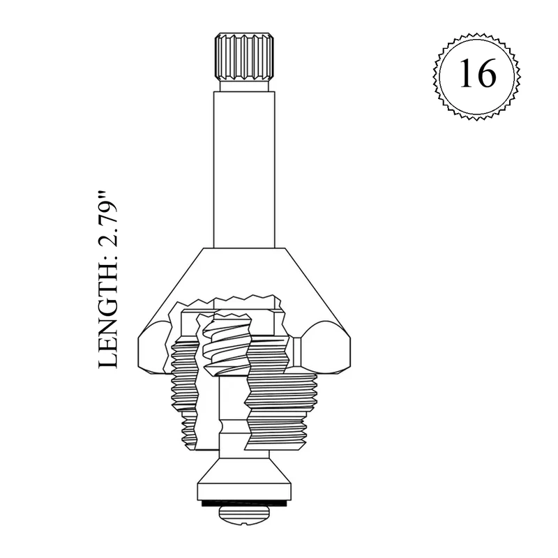 Sayco LF466191 Replacement Stem Unit