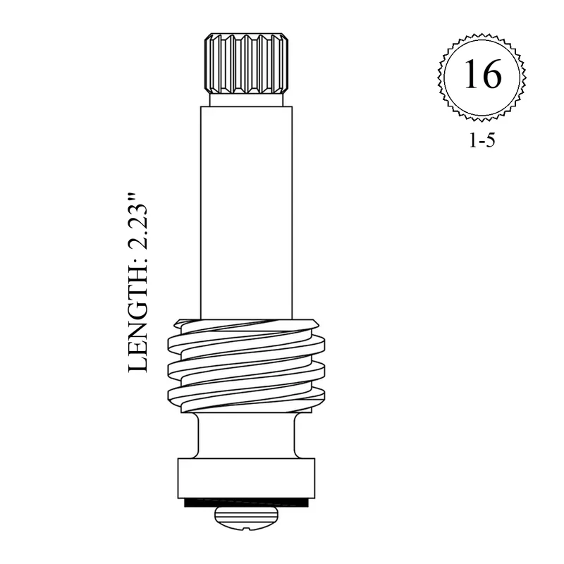 Sterling Faucet 99S0064 Replacement Stem Only