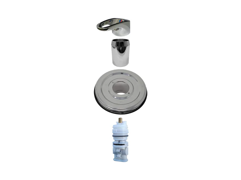 Single Valve Rebuild Kit for Gerber, Lever Handles with GE10783 Cartridge