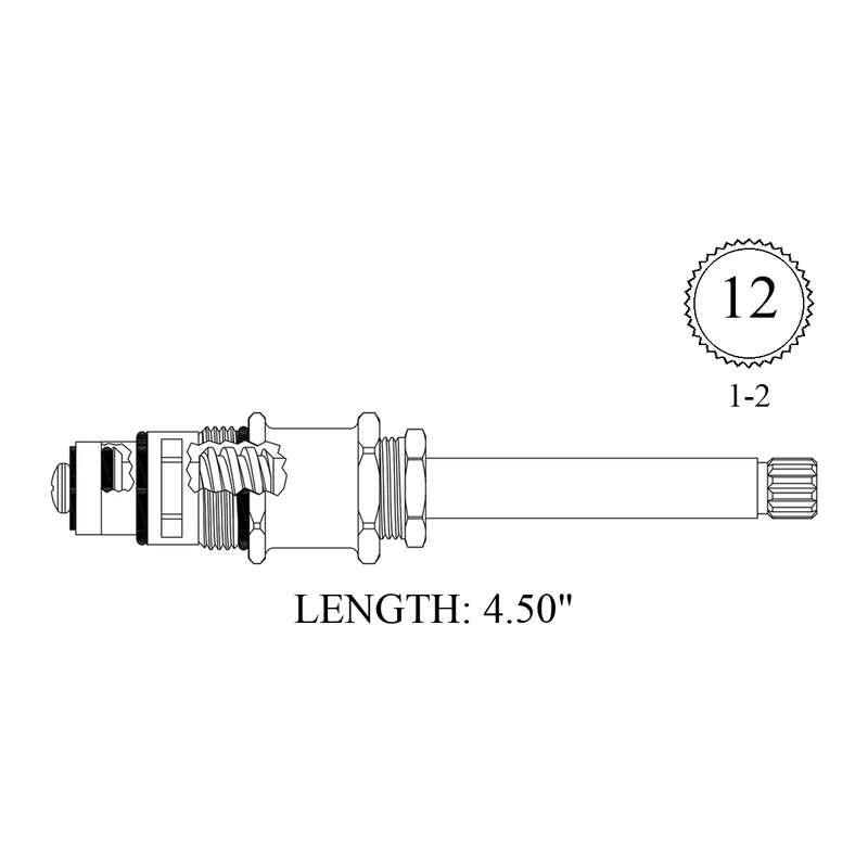 Sayco 430751 Replacement Diverter Stem