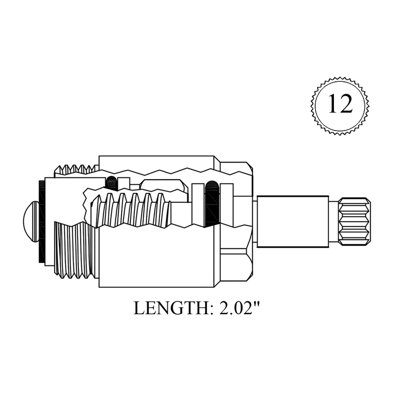 Porcher LF458602 Replacement Non-Rising Unit