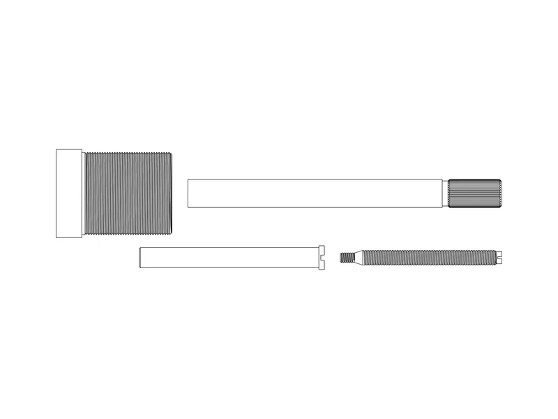 American Standard 123780 Replacement Extension Kit
