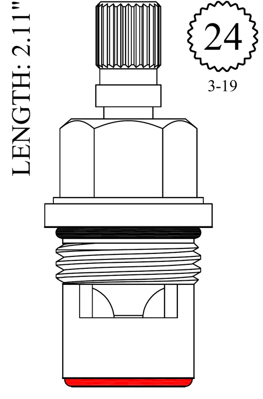 LF459421 Replacement Ceramic Disc Unit