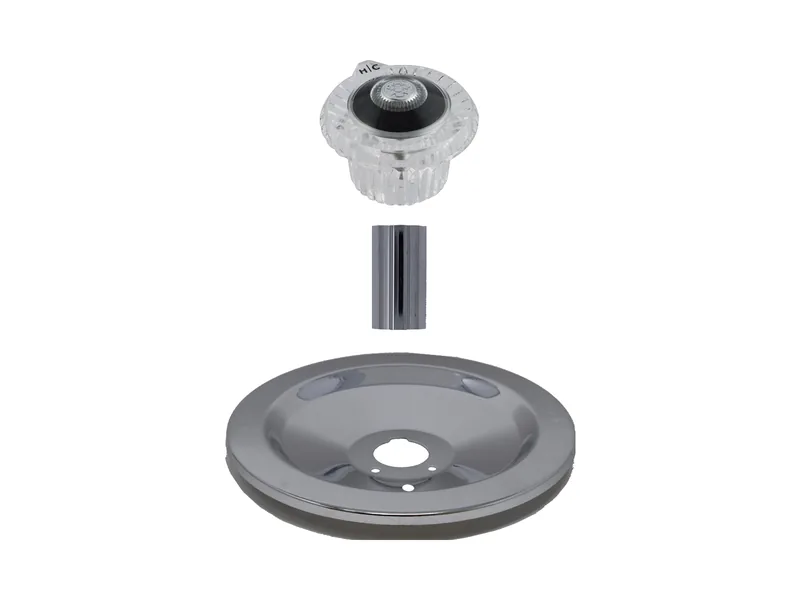 Trim Kit for Moen, Acrylic Handles (MO141-TRIM)