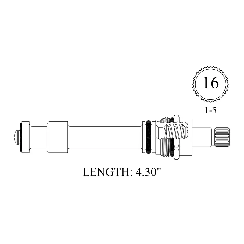 Sterling Faucet A8136 Replacement Stem Unit