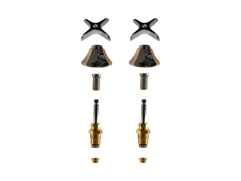 2-Valve Rebuild Kit for Speakman, Cross Handles with 408801 Stems
