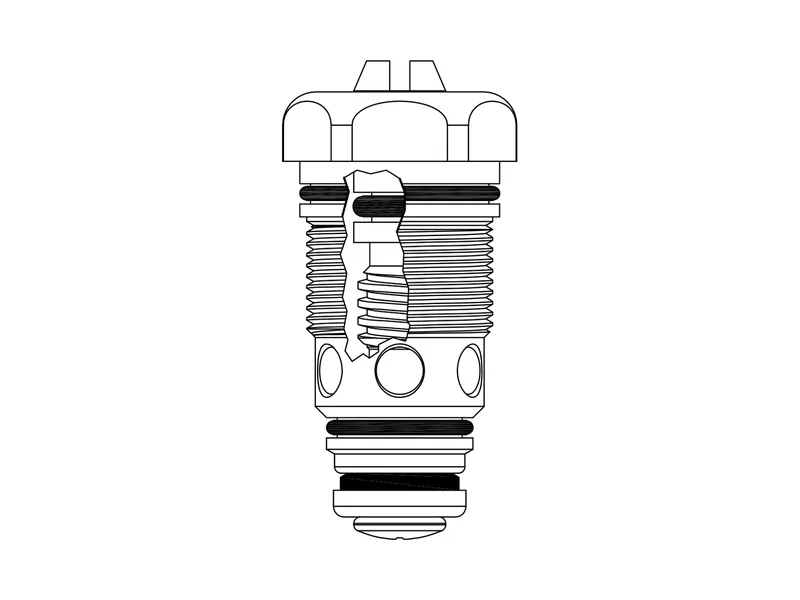 Acorn 0528-000-002 Replacement Stem Unit