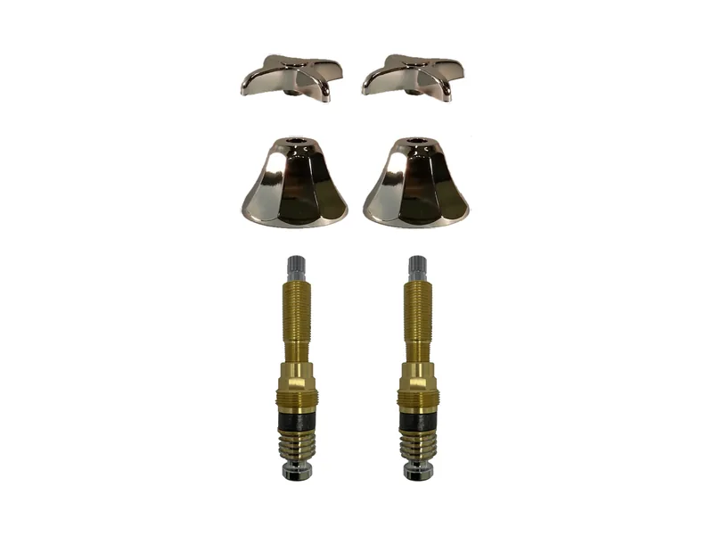 2-Valve Rebuild Kit for Hajoca, Cross Handles with 415321 Stems