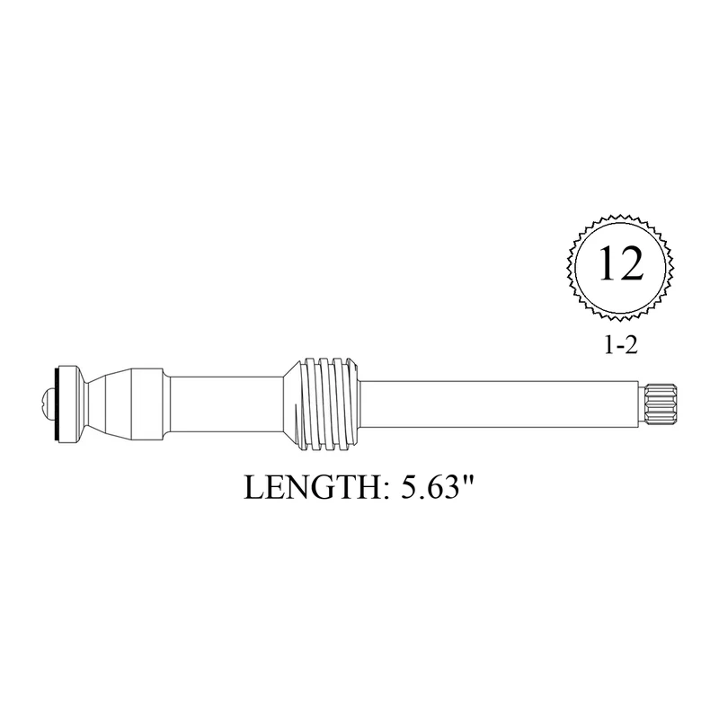 Crane 222651 Replacement Stem Only