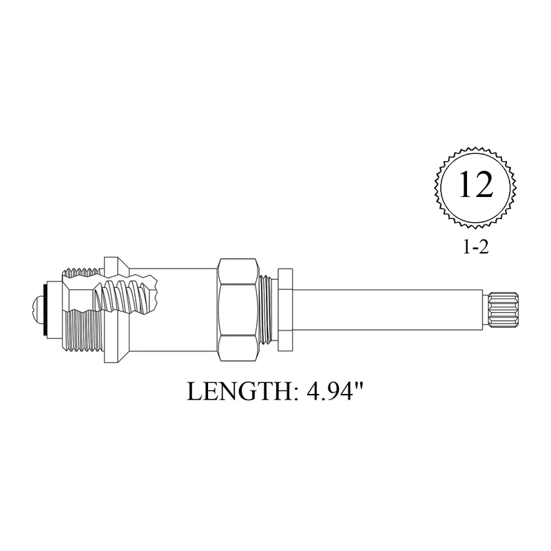 American Standard 412351 Replacement Stem Unit