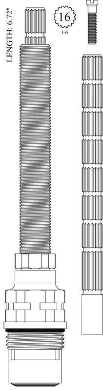 428031 Replacement Ceramic Disc Unit