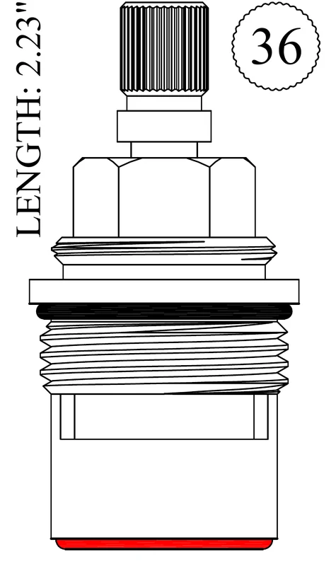 Sign of the Crab 400981 Replacement Ceramic Disc Unit
