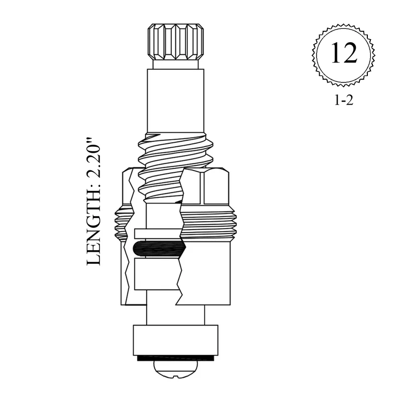 Pfister 910-202 Replacement Stem Unit