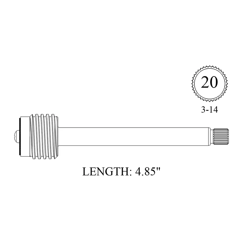 Stem Only for Leonard 57-H