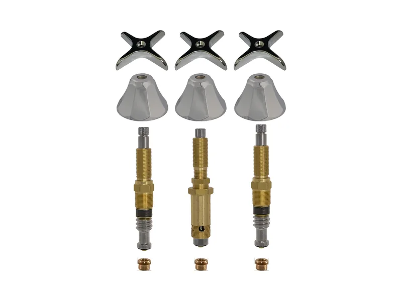 3-Valve Rebuild Kit for Speakman, Cross Handles with 412701 Stems (SP143)