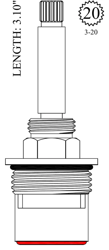 402351 Replacement Ceramic Disc Unit