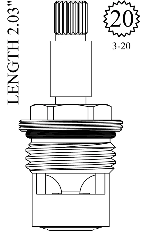 LF459281 Replacement Ceramic Disc Unit