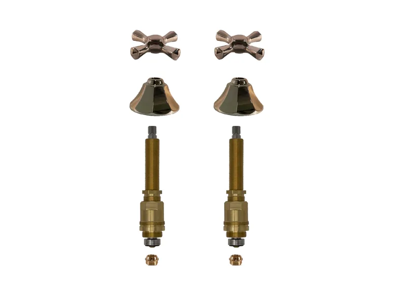 2-Valve Rebuild Kit for Gerber, Cross Handles with 413311-CP Stems
