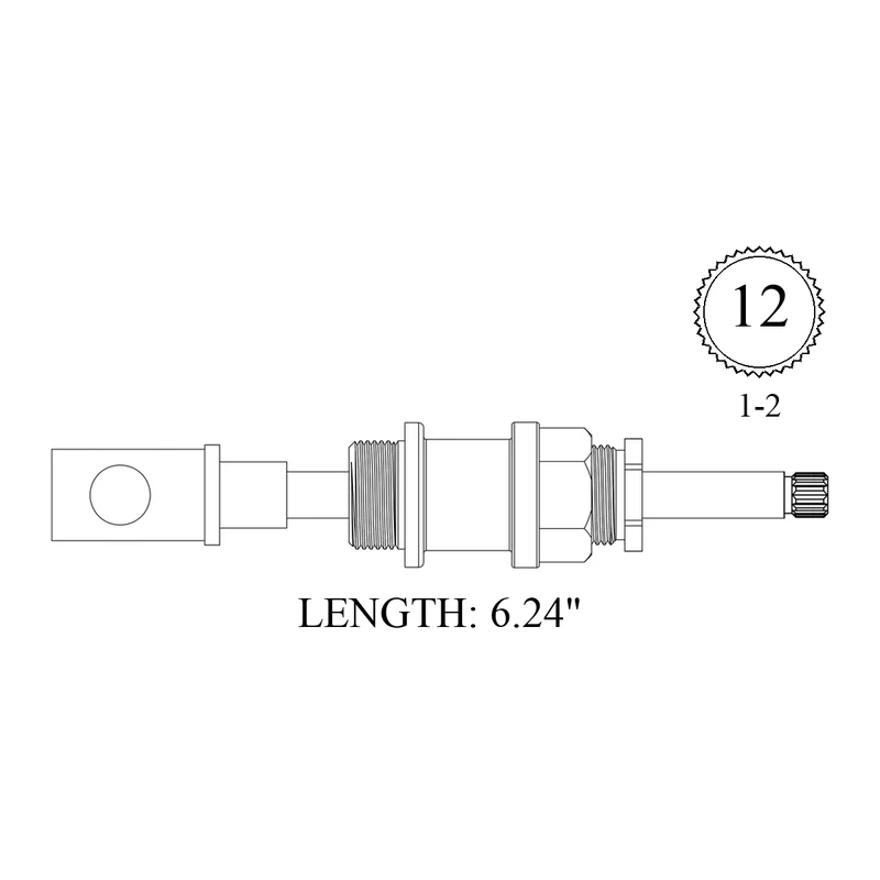 Crane 438550 Replacement Diverter Stem