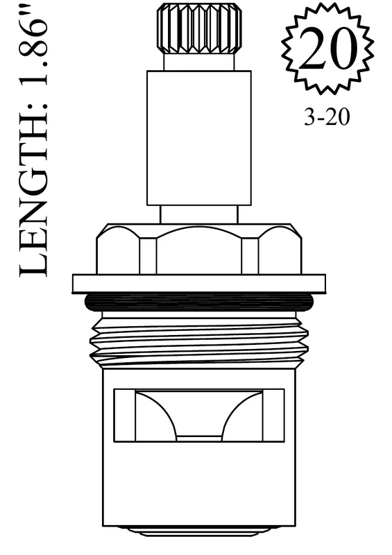 LF456281 Replacement Ceramic Disc Unit