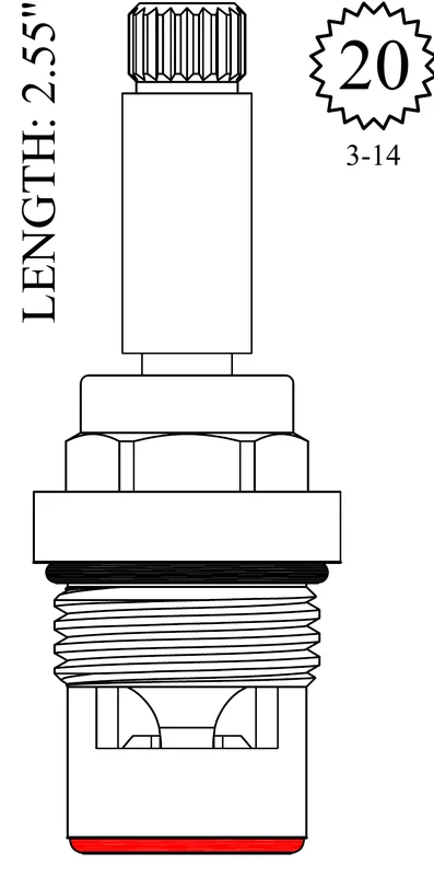 LF462881 Replacement Ceramic Disc Unit
