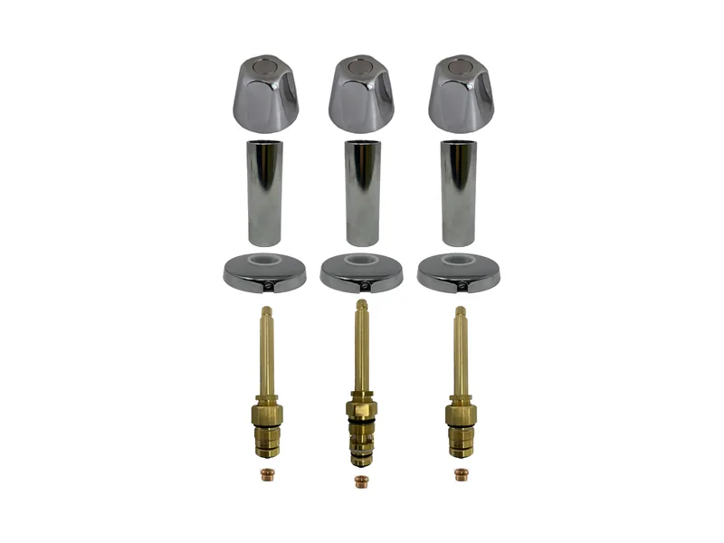 3-Valve Rebuild Kit for Speakman, Knob Handles with 403781 Stems