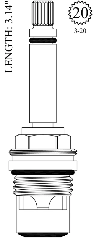 LF466921 Replacement Ceramic Disc Unit