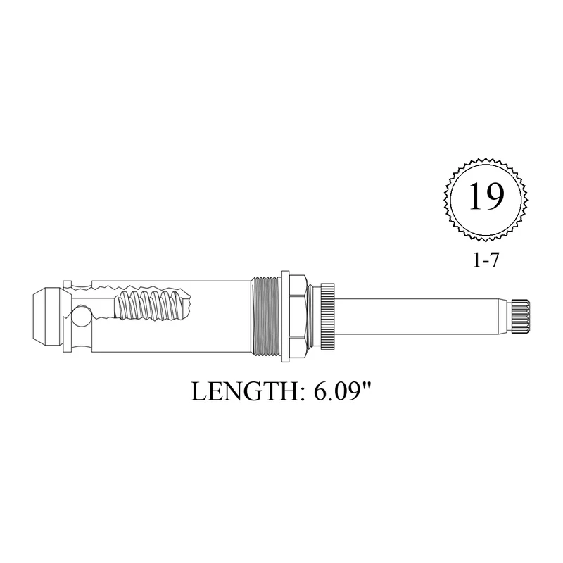 Kohler 22862 Replacement Diverter Stem