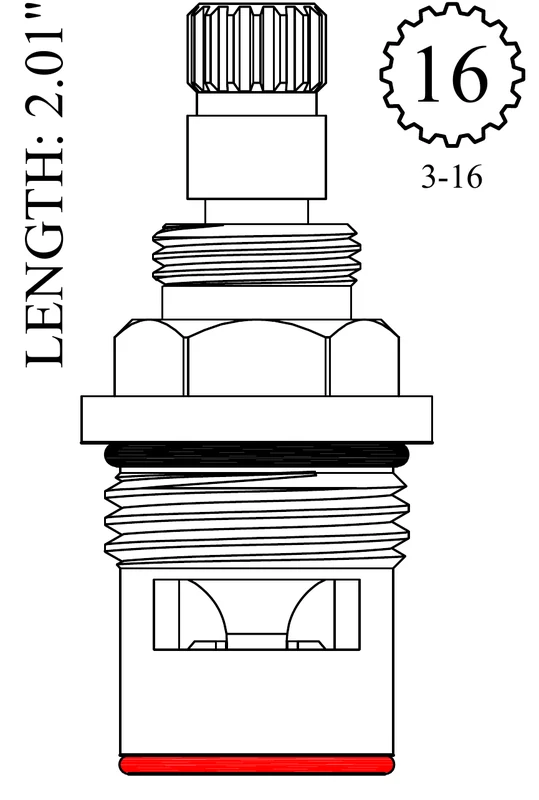 LF459681 Replacement Ceramic Disc Unit