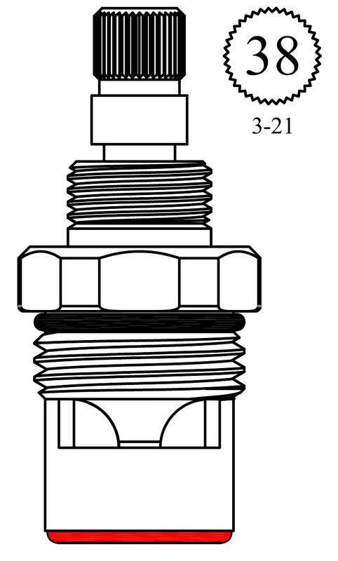 LF458921 Replacement Ceramic Disc Unit